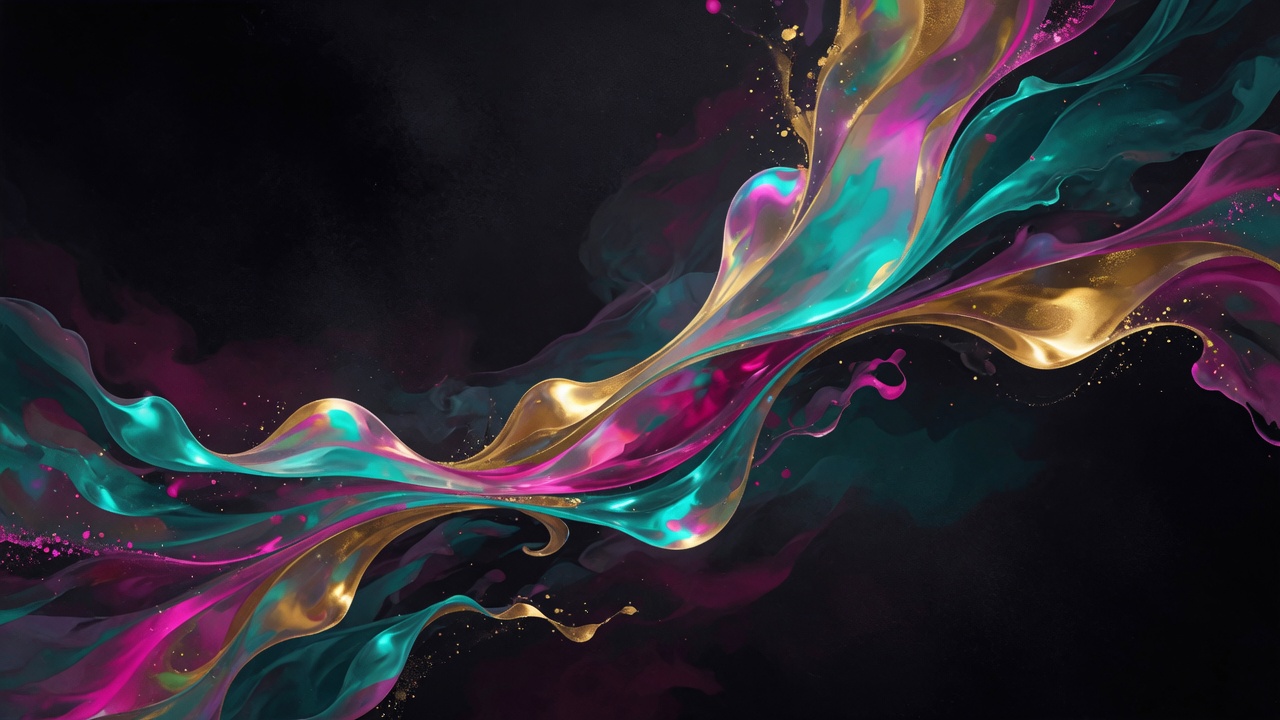 Abstract AI photo